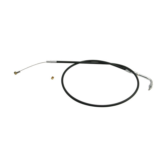 S&S Throttle Cable, 42" Pull for S&S E/G Carburettor With 96-20 Style Threaded Throttle Housing (Excl. E-Throttle & Cruise Control Models)