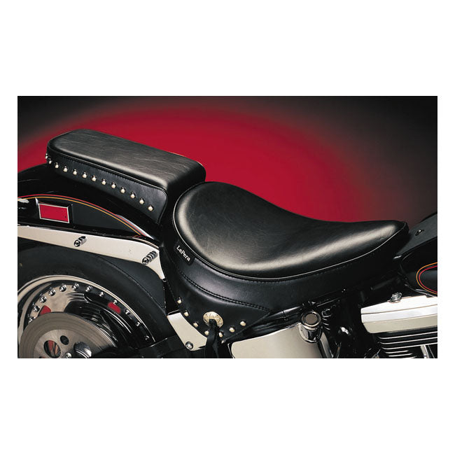 Le Pera, Sanora Solo Seat. Smooth With Skirt for 84-99 Softail