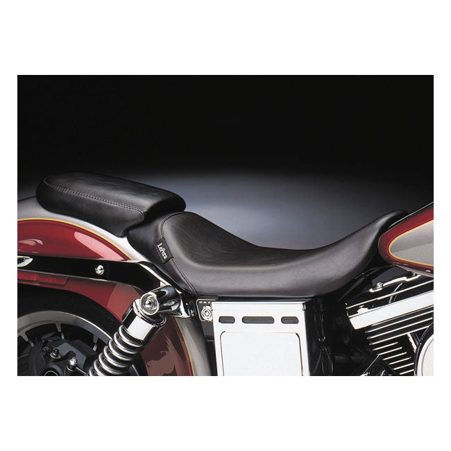 Le Pera, Bare Bones Passenger Seat. Smooth for 91-95 Dyna (Excl. FXDWG)