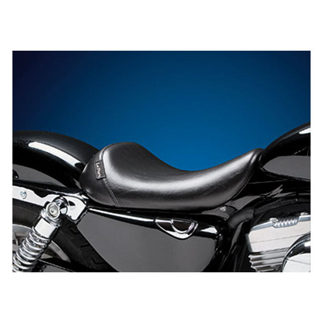 Le Pera, Bare Bones Solo Lt Seat. Smooth for 04-20 XL (Excl. 07-09 XL) With 3.3 Gallon Fuel Tank