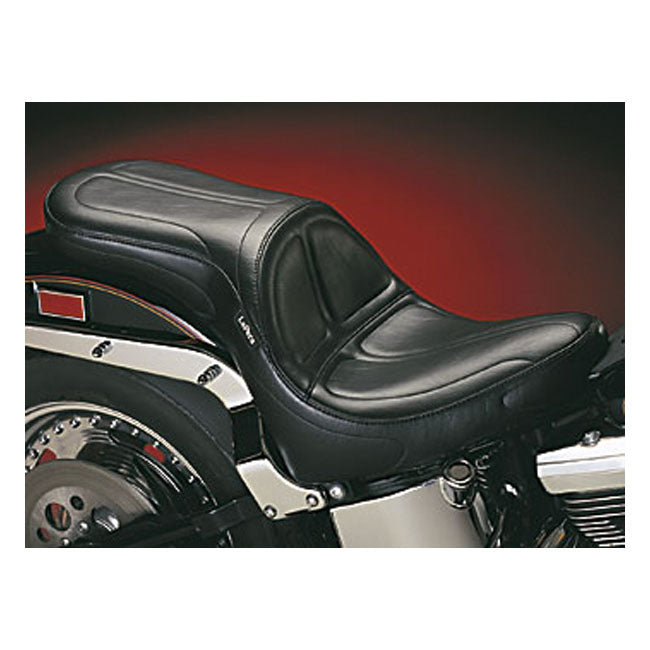 Le Pera, Maverick 2-Up Seat for 00-17 Softail (Excl. Deuce) With Up To 150mm Rear tyre