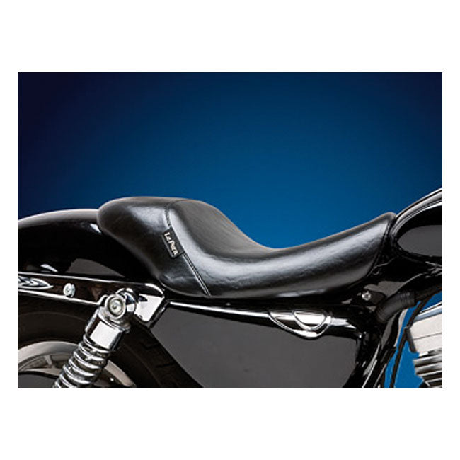 Le Pera, Bare Bones Solo Lt Seat. Smooth for 07-09 XL With 3.3 Gallon Tank