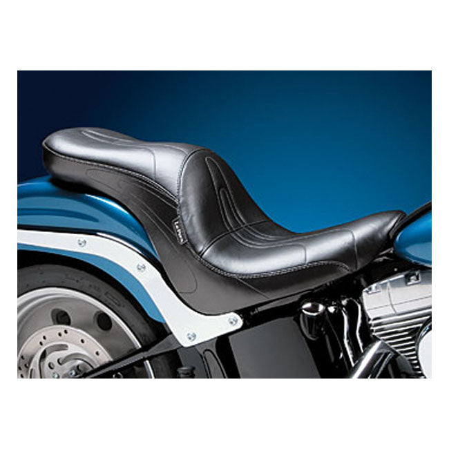 Le Pera, Sorrento 2-Up Seat for 06-17 Softail With 200mm tyre (Fender Mount)