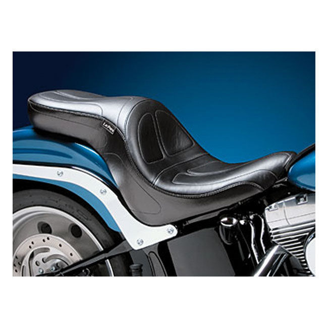 Le Pera, Maverick 2-Up Seat for 06-17 Softail With 200 Rear tyre