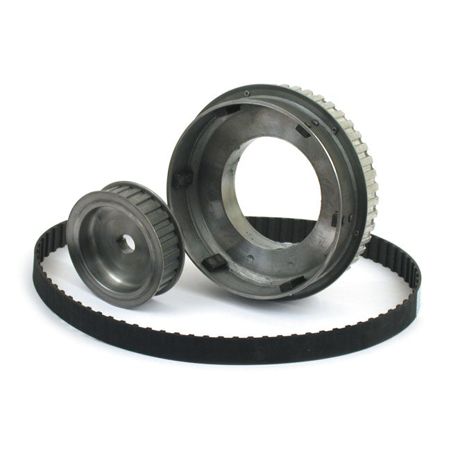 45" Side Valve 'Liberator' 1" Primary Belt Drive Kit. Solo for 29-73 45" Flathead Models Without Sidecar