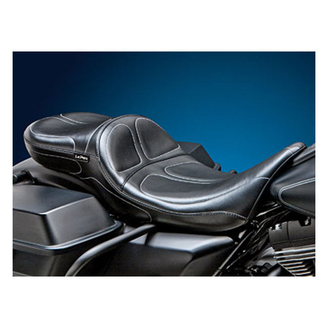 Le Pera, Maverick 2-Up Seat. Daddy Long Legs for 97-01 FLHR Road King
