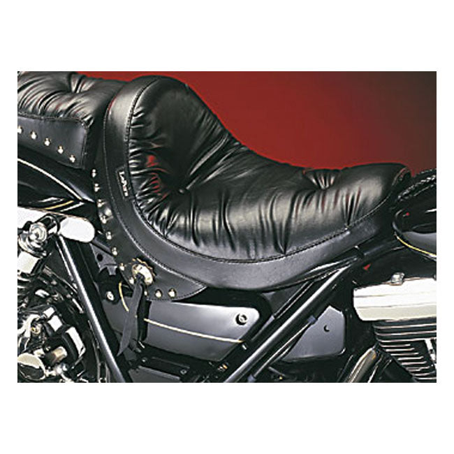 Le Pera, Monterey Solo Seat. Regal Plush With Skirt for 82-94 FXR