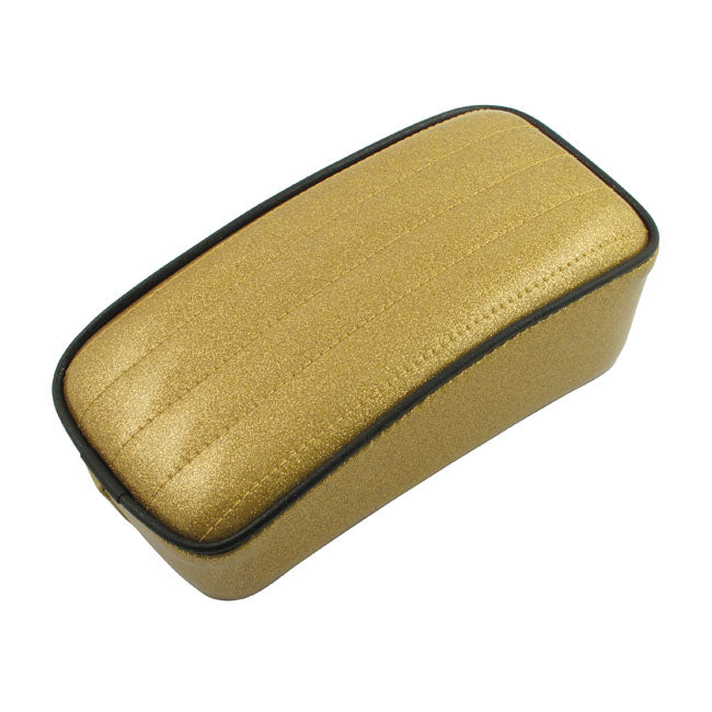 Le Pera, Metalflake Passenger Seat. Solid Gold for Universal