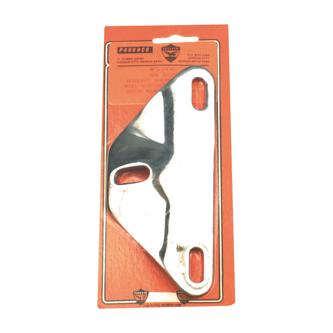 Paughco Headlamp Mounting Bracket for FXwg, FXST With Paughco 7" Bullet Style Lamp