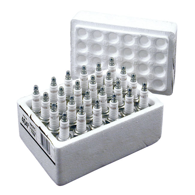 Champion, Spark Plugs. Rn12Yc, 24-Pack for 75-E82 Fl; 75-79 FX; 84-99 Evo Big Twin