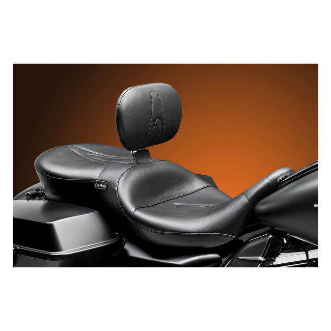 Le Pera, Rt66 2-Up Seat. With Rider Backrest for 08-20 Touring