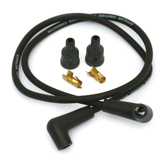 Universal 7mm Spark Plug Wire Set, Black for Universal For Pre-1999 Style Coils