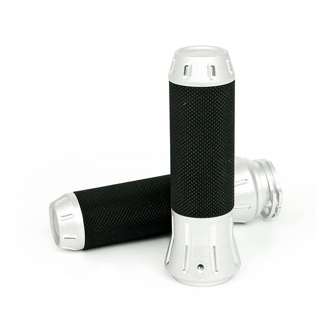 MCS Cobra, Billet Aluminium Grips. Sp Chrome – 1974–2022 H-D with Single or Dual…