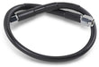 Drag Specialties Universal Brake Line Black Vinyl Coated Stainless Steel Dot An-3 16" - Part #17412705 - Hogparts UK