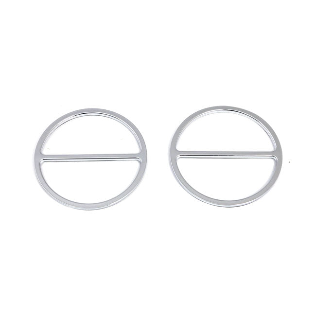 MCS Speaker Trim Cover, Front. Chrome – 1996–2013 Electra Glide; 1996–2013 FLHX…