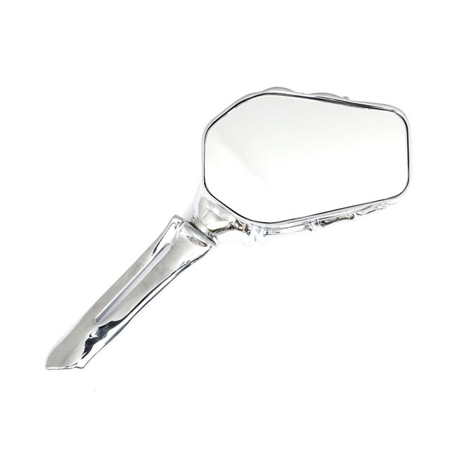 MCS Skeleton Mirror Set, Full Chrome