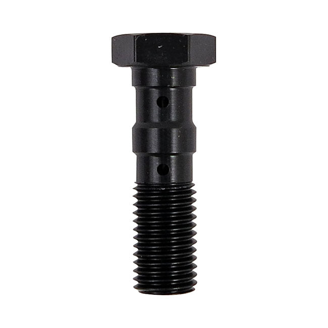 Trw Double Banjo Bolt Black Anodized M10X1.25 for Universal