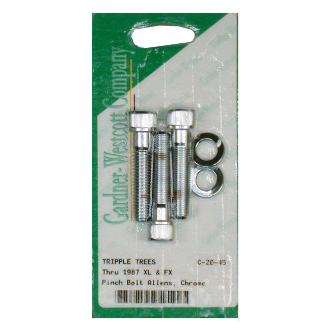 Triple Tree Pinch Bolt Set, Allen for 57-83 XL, FX