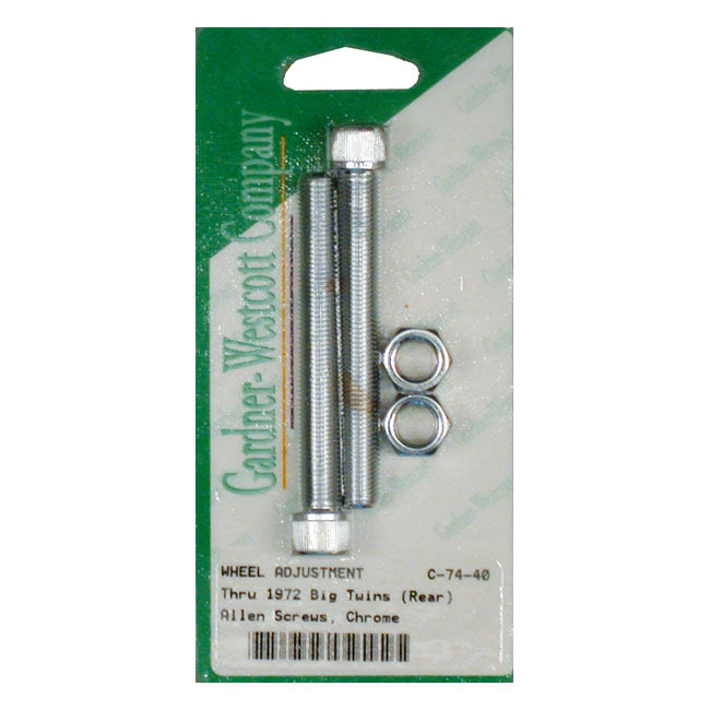 Wheel Adjusters, Allen Bolt for 37-72 FL, FX