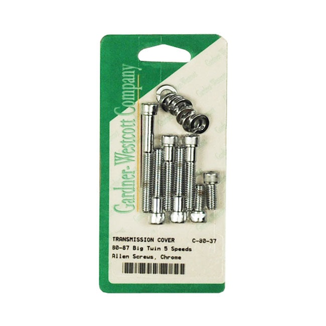 Transm. Top Cover Screw Kit for 80-87 5-Sp Big Twin