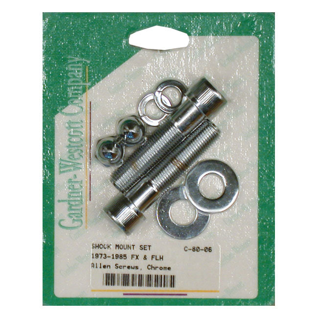 Lower Shock Mount Kit, Allen for 73-86 4-Sp Big Twin  (Excl. Softail) 3958