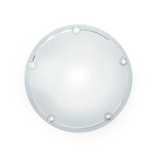 MCS Derby Cover, OEM Style Domed. Chrome – OEM 25414-99 – 1999–2017 Dyna; 1999–2018 Softail…