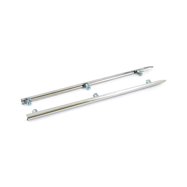 MCS Front Fender Tip Spears, Stainless – Most 1949–1985 FL