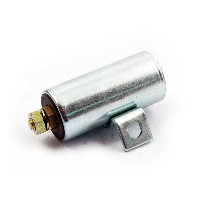 Ignition Condenser, Early Style for 30-48 Big Twin; 29-73 45" (750Cc) Flatheads