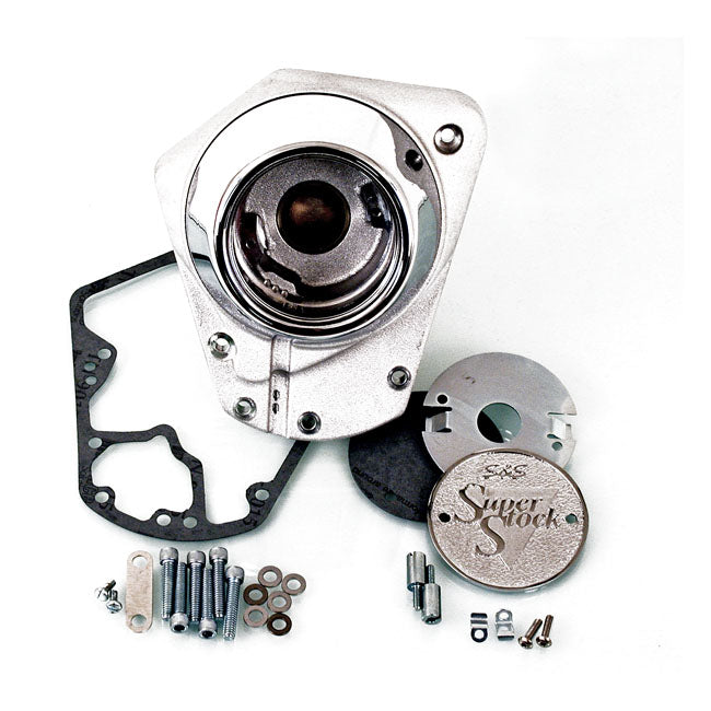 S&S, Cam Cover Kit. Flangeless for 73-92 Big Twin