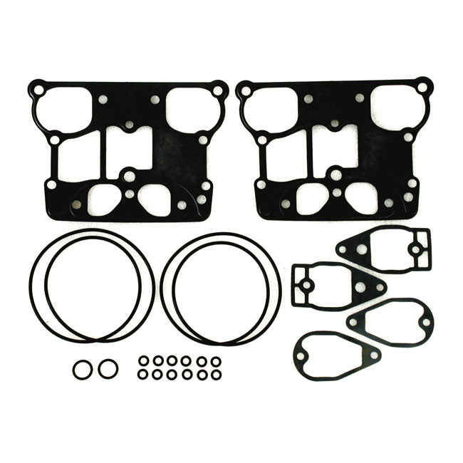 S&S, Rocker Cover Gasket Set. For S&S Billet Covers for 99-17 Twin Cam . With S&S Billet Rocker Covers