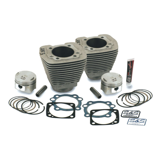 S&S, 96" 3-5/8" Big Bore Cylinder & Piston Kit for 84-99 Evo Big Twin
