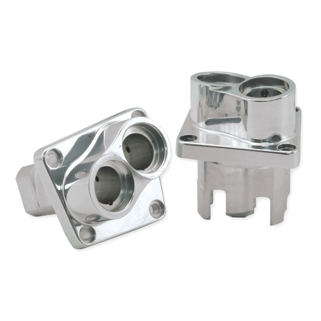 S&S, Shovel Tappet Guides For Evo Tappets for 66-84 Shovelhead . With Evo Tappets, Evo Cam, S&S Quickee Pushrods For Easy Install