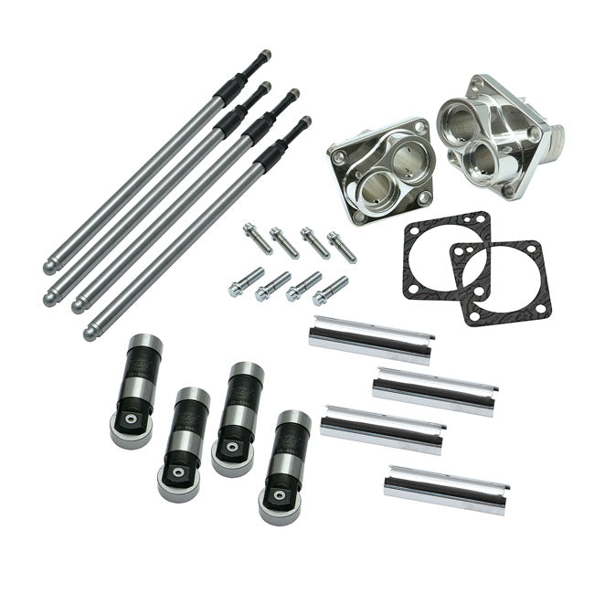 S&S, Hydraulic Lifter Update Kit For Shovel for 66-84 Shovelhead . With Evo Cam And Oem Shovel Rocker Arms