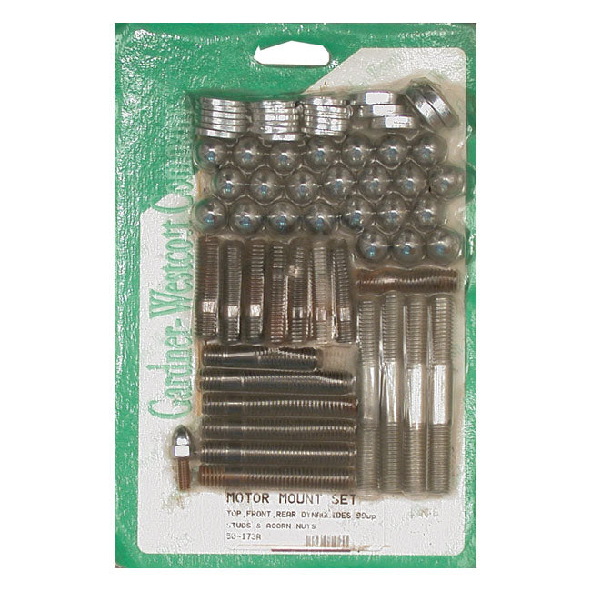 Motor Mount Screw Kit, Acorn for 99-06 Dyna