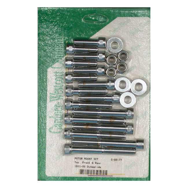 Motor Mount Screw Kit, Allen for 91-98 Dyna