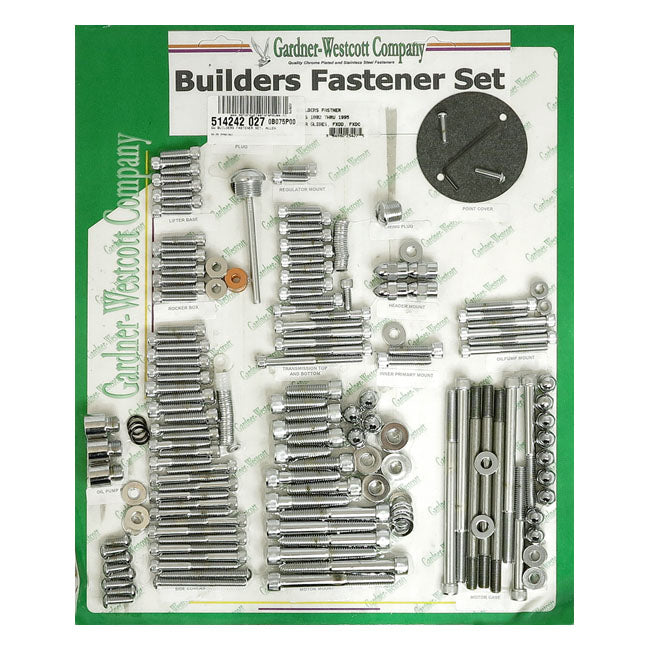 Gw Builders Fastener Set, Allen for 92-95 Dyna