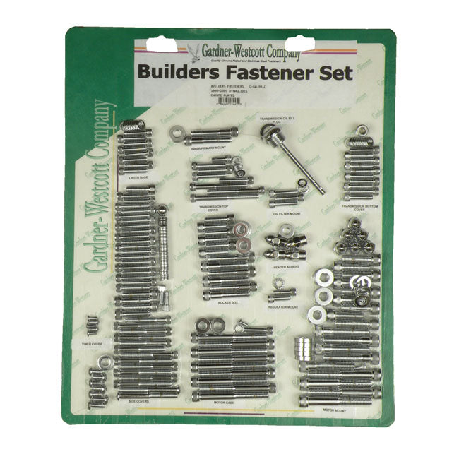 Gw Builders Fastener Set, Allen for 99-05 Dyna