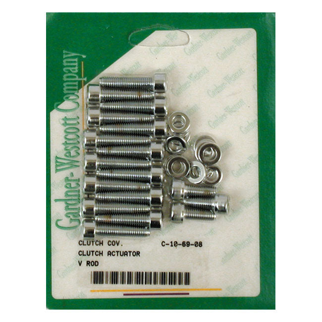 Gw, Clutch Cvr & Clutch Actuator Cvr Set for 02-17 V-Rod