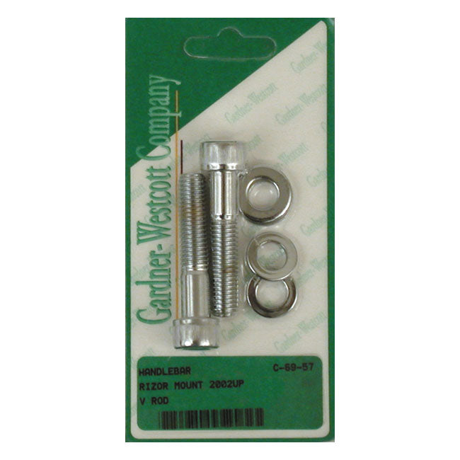 Gw, H/B Riser Mount, Set for 02-17 V-Rod