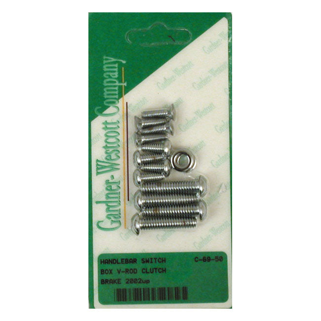 Gw, H/B Switch Box & Master Cyl., Set for 02-16 V-Rod