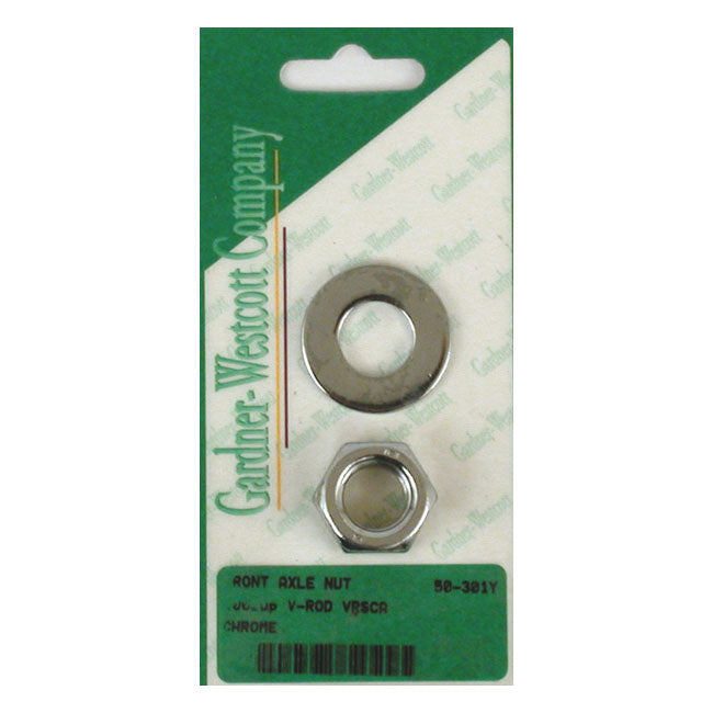 Gw, Axle Nut Front, Oem Style for 02-10 V-Rod