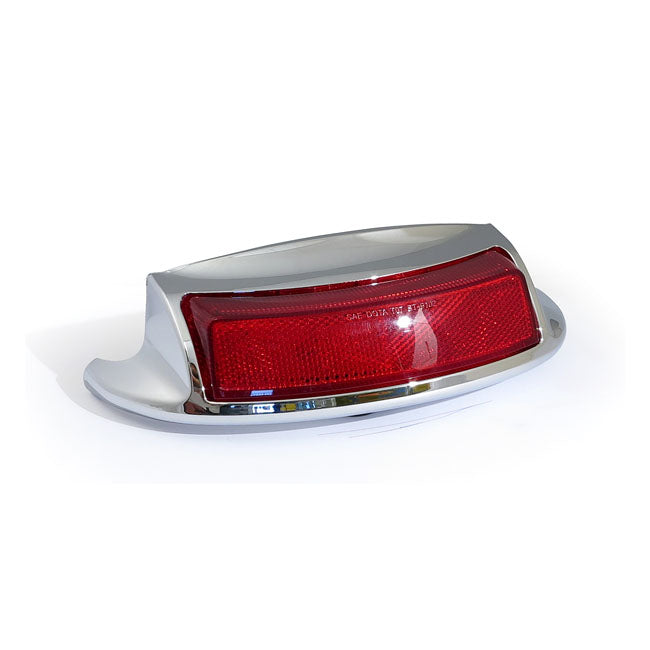 Motorcycle Storehouse Rear Fender Tip W\Light. Red Lens for 09-17 FLSTC; 09-13 Touring Models . With 150 Up To 200 tyre