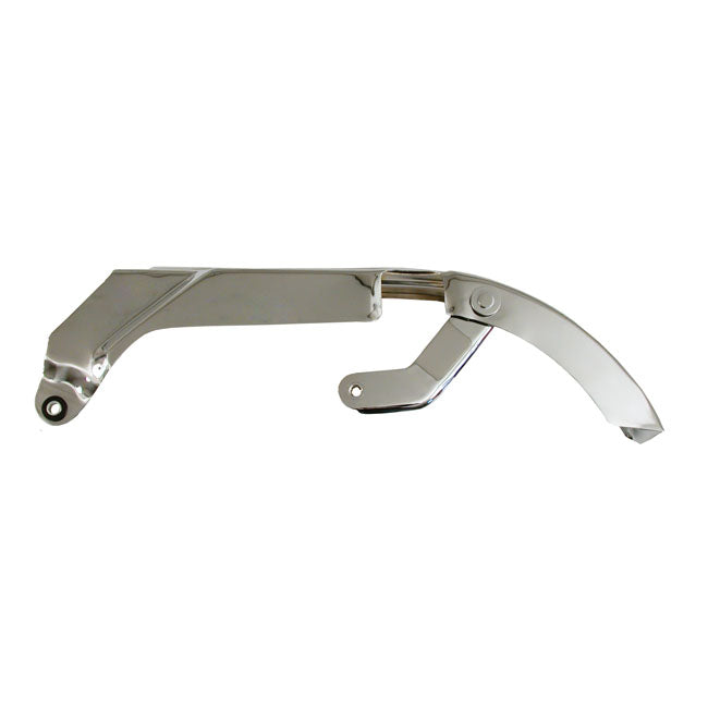 Motorcycle Storehouse Upper Belt Guard, Chrome for 85-86 FXR;87-90 FXRT (Excl. 87-92 FXR, FXRs, FXLR)