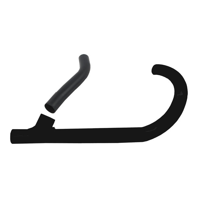 Rl 2-1 Head Pipe Set, Black for 32-36 Rl Flathead