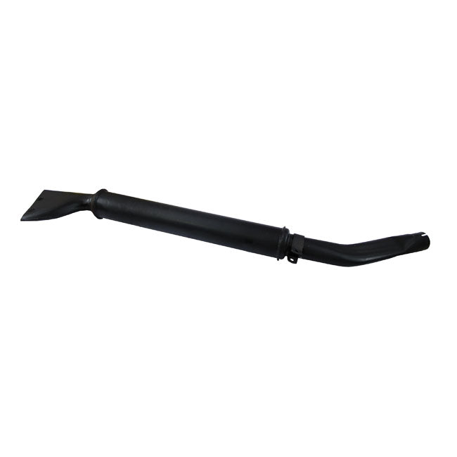 Servi-Car Fishtail Muffler, Black for 38-73 Servi-Car