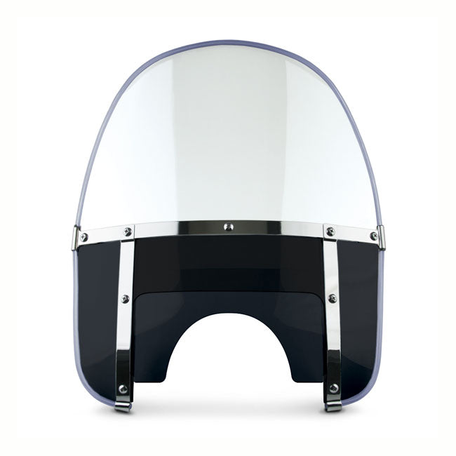 National Cycle, Heavy Duty Beaded Windshield. Black for 49-59Fl; 87-17 FL Softail; 80-83FXwg; 93-05FXdwg