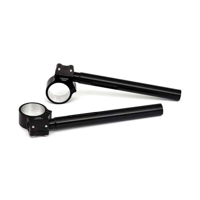 Trw, 1" Clip-On Handlebar Set for 74-20 H-D (Excl. 08-20 E-Throttle; 88-11 Springers) With 49mm Tubes