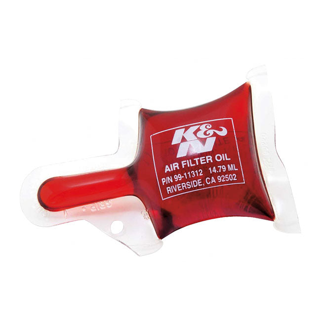 K&N, Air Filter Oil. 1/2-Oz Pillow Pack