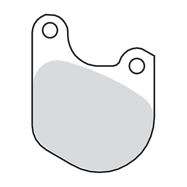 Trw Brake Pads Front, Organic for Front: 77-83 FX; 78-83 XL; 80-83 FXwg