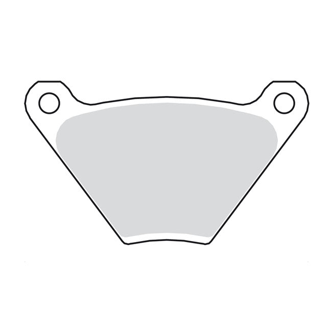 Trw Brake Pads Front & Rear, Organic for Front: 1973 XL, FX; 72-84 Fl. Rear: 73-80 Fl; 73-83 FX